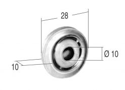 Cuscinetto zincato - TS-0230-C