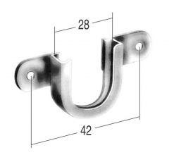Supporto zincato - TS-0230-S