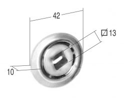 Cuscinetto zincato - TS-0240-C