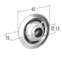 Cuscinetto zincato - TS-0250-C