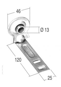 Supporto a murare - TS-0300